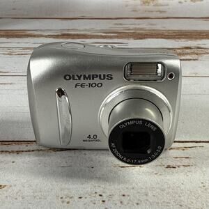 Olympus Digital Camera FE-100 4.0MP Silver - Tested